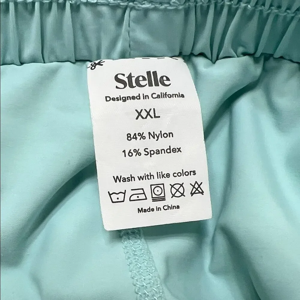 Stelle Light Blue Fly Away Shorts Size XXL